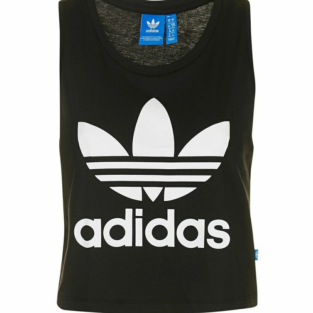 Black Adidas Tank Muscle Tee